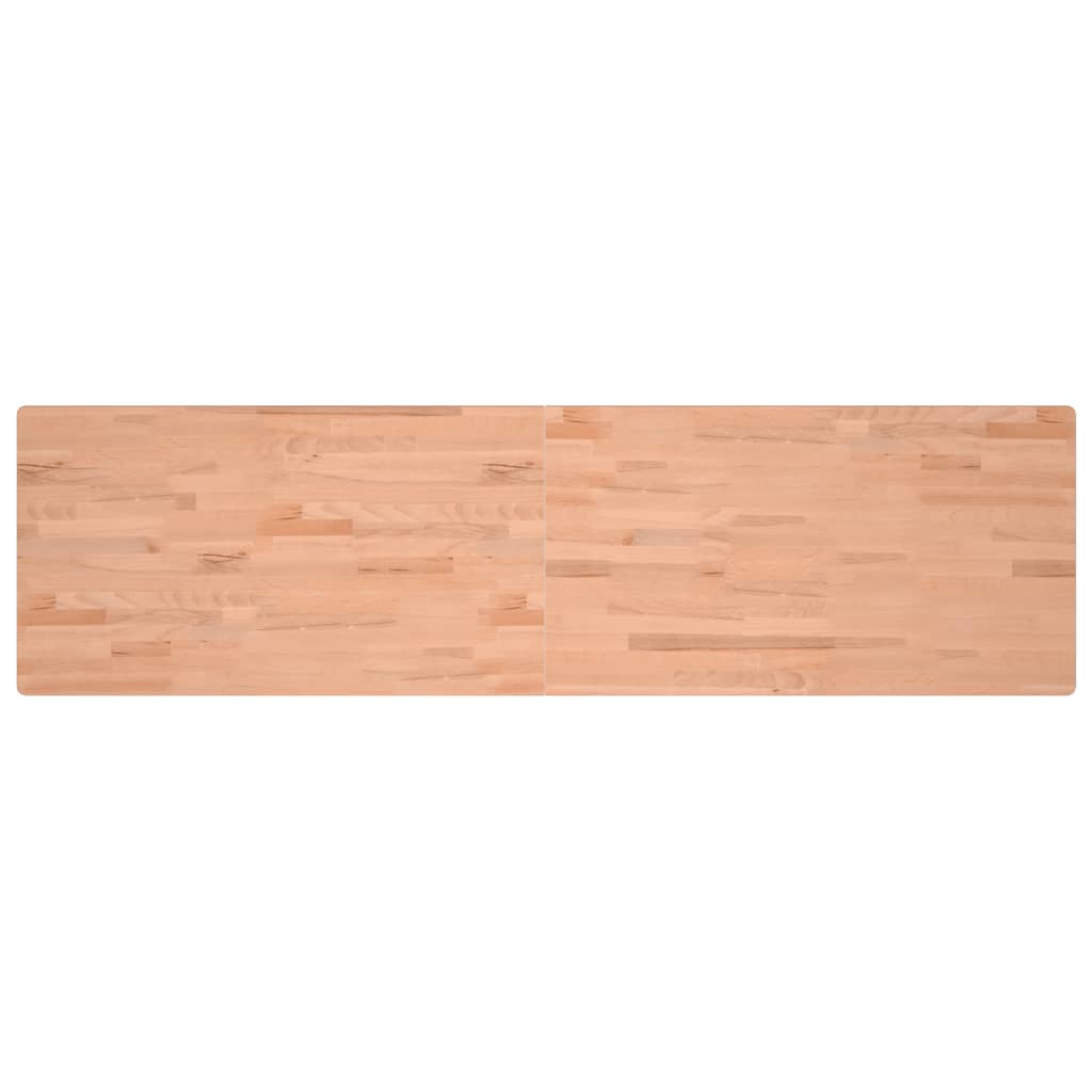 Skrivebord 200x55x2,5 cm heltre bøketre