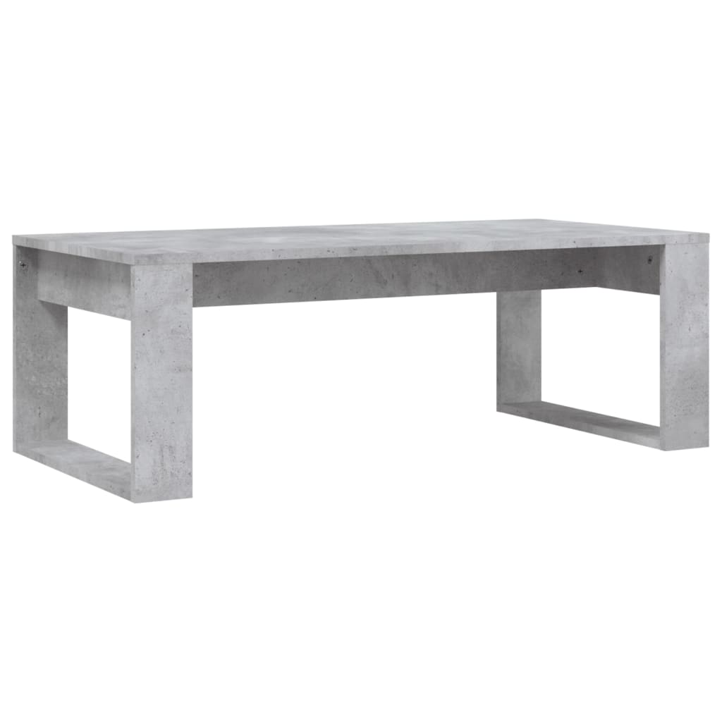 Salongbord betonggrå 102x50x35 cm konstruert tre
