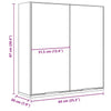 Baderomsspeil svart 64x20x67 cm konstruert tre