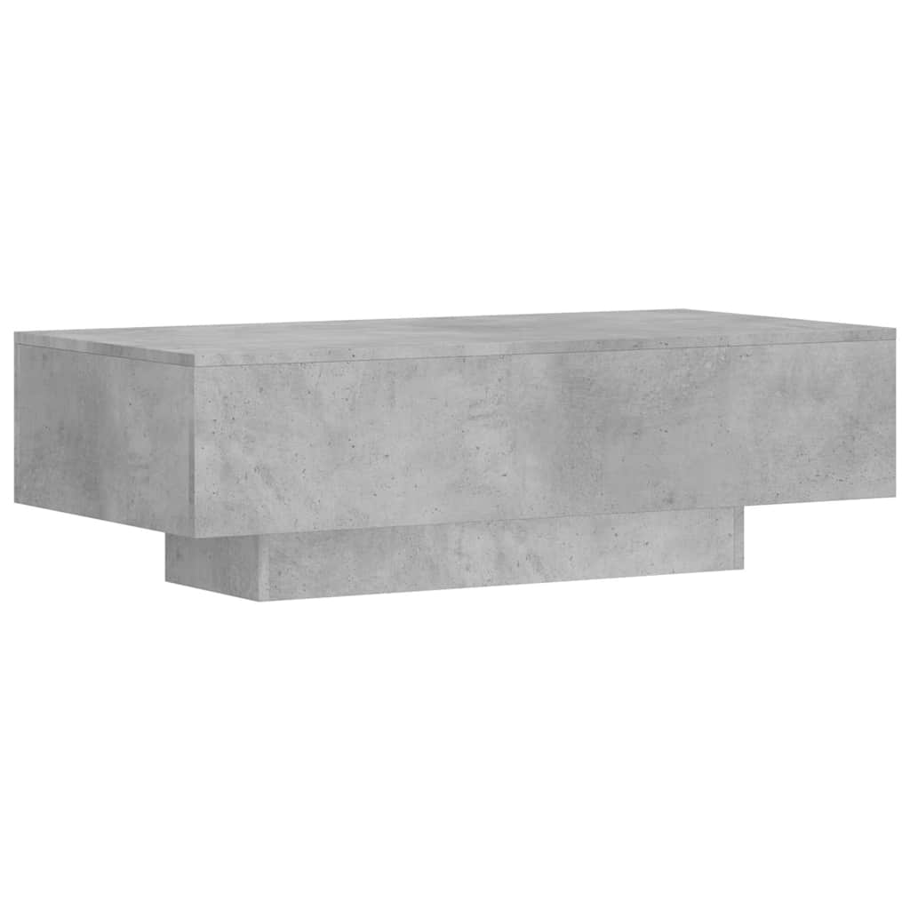 Salongbord betonggrå 100x49,5x31 cm konstruert tre