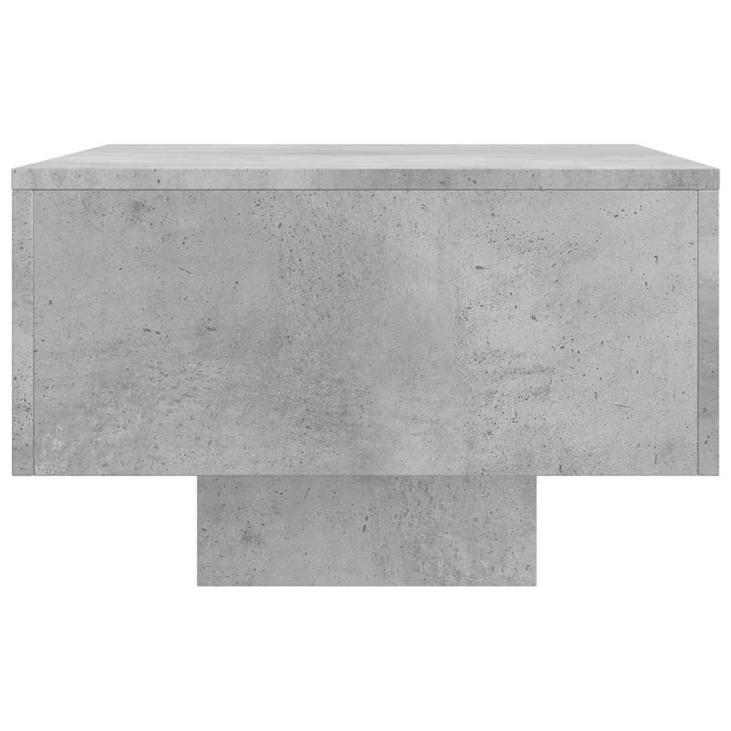 Salongbord betonggrå 100x49,5x31 cm konstruert tre