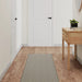 Teppeløper sisal-utseende platina 50x250 cm