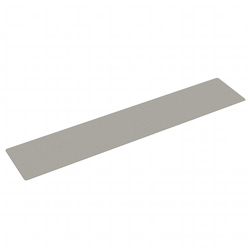 Teppeløper sisal-utseende platina 80x400 cm