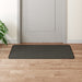 Teppeløper sisal-utseende antrasitt 50x100 cm