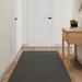 Teppeløper sisal-utseende antrasitt 80x200 cm
