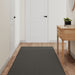 Teppeløper sisal-utseende antrasitt 80x400 cm