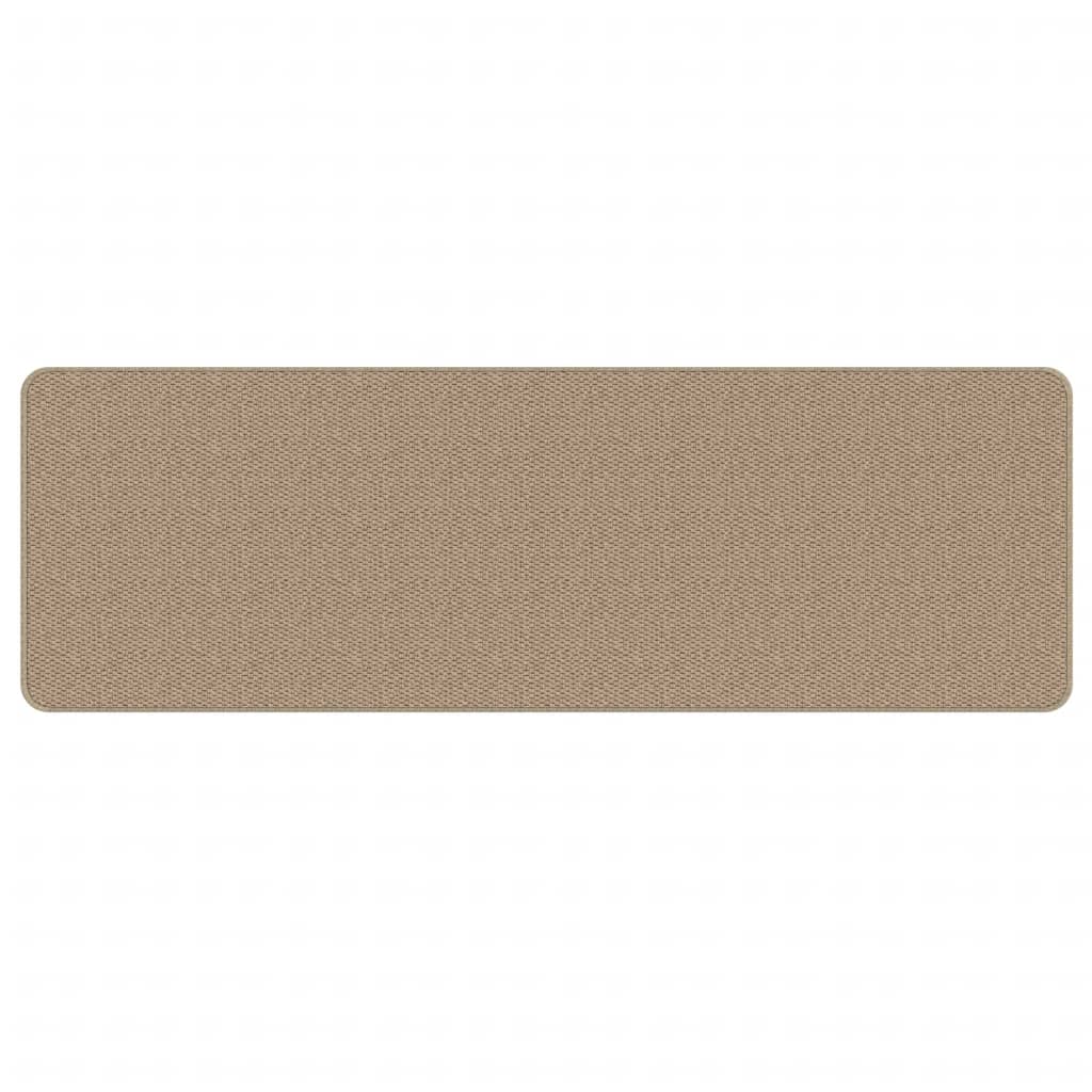 Teppeløper sisal-utseende sand 50x150 cm