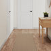 Teppeløper sisal-utseende sand 50x250 cm