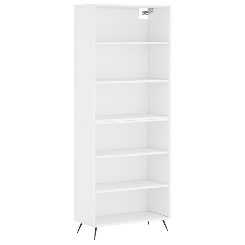 Highboard hvit konstruert tre