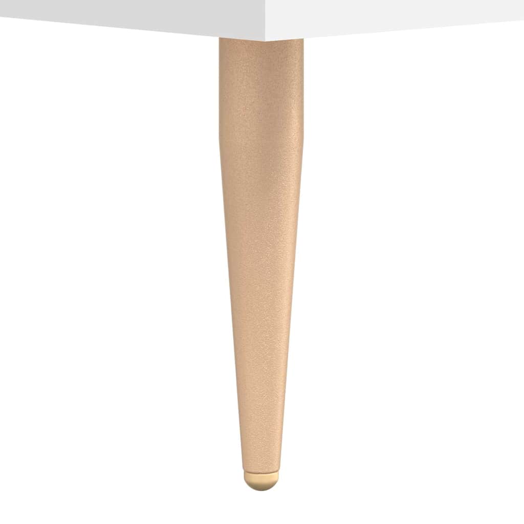 Highboard hvit 69,5x34x180 cm konstruert tre vidaXL