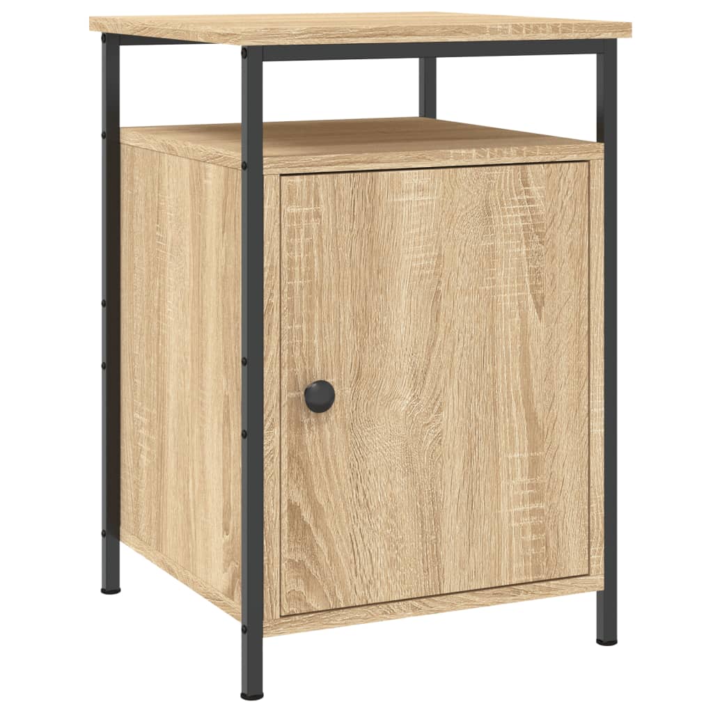 Nattbord sonoma eik 40x42x60 cm konstruert tre