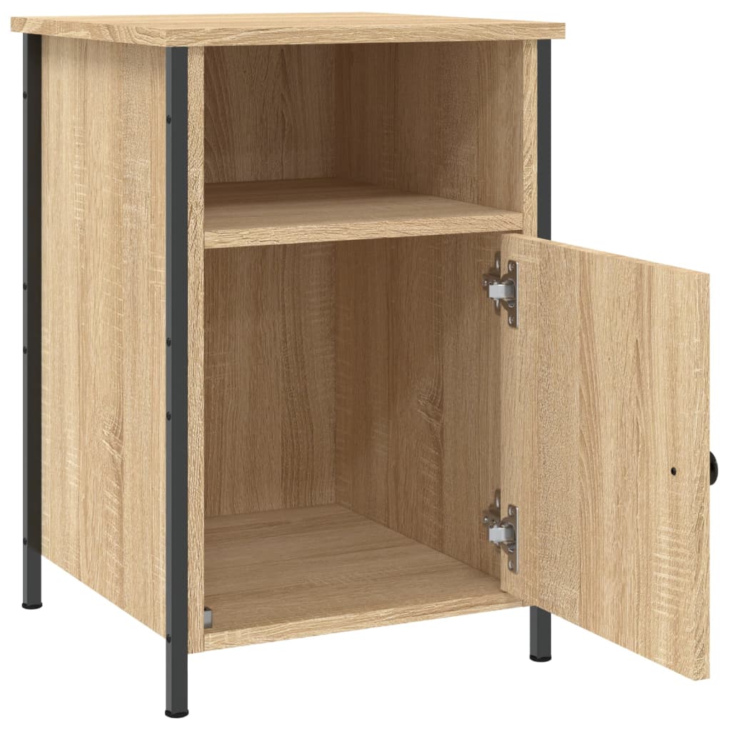 Nattbord sonoma eik 40x42x60 cm konstruert tre