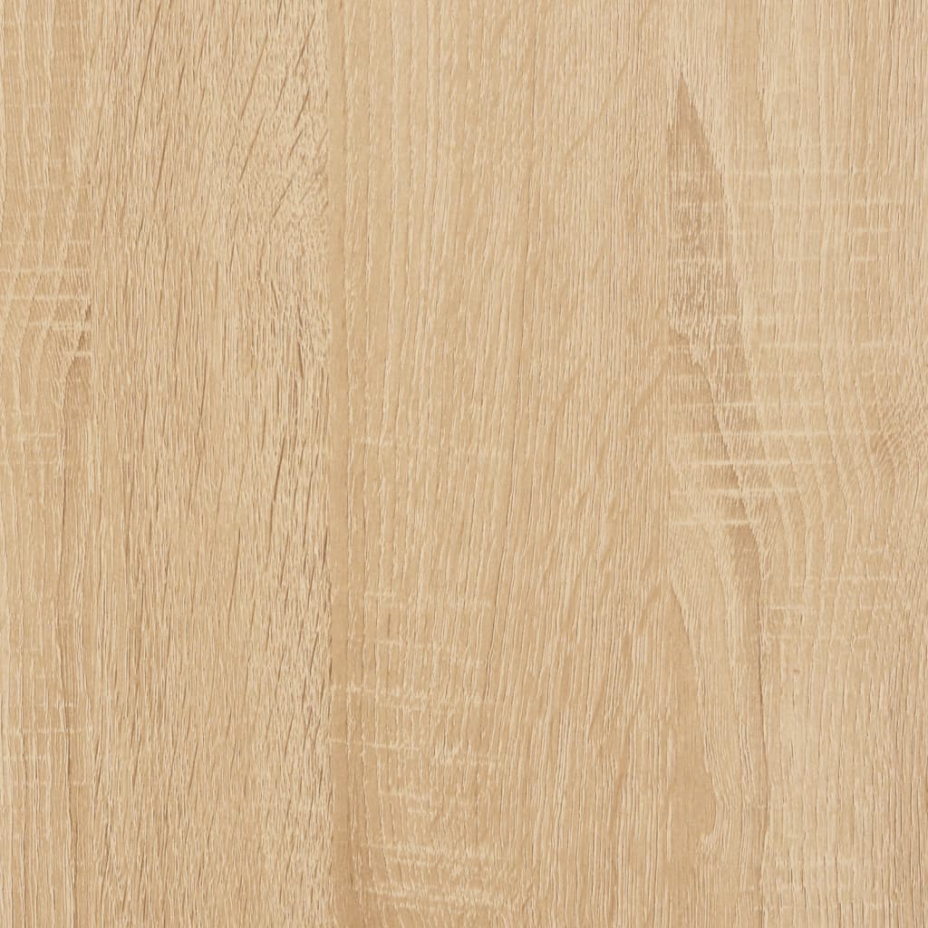 Nattbord 2 stk sonoma eik 34x36x70 cm konstruert tre