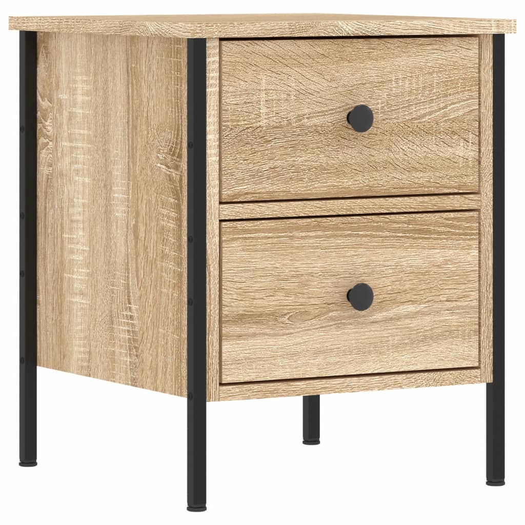 Nattbord sonoma eik 40x42x50 cm konstruert tre