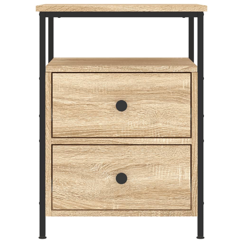 Nattbord sonoma eik 44x45x60 cm konstruert tre