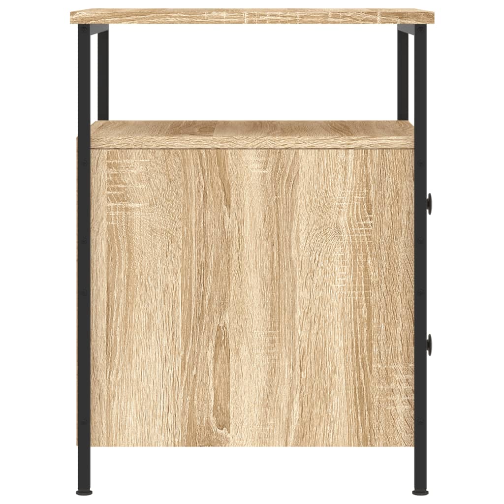 Nattbord sonoma eik 44x45x60 cm konstruert tre