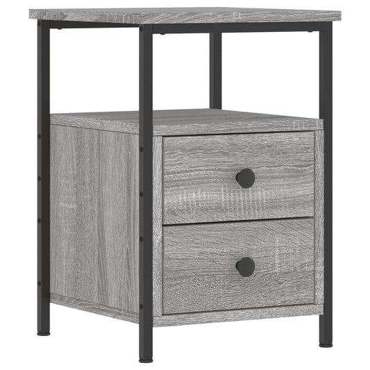 Nattbord sonoma eik 34x35,5x50 cm konstruert tre
