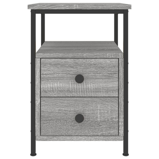 Nattbord sonoma eik 34x35,5x50 cm konstruert tre