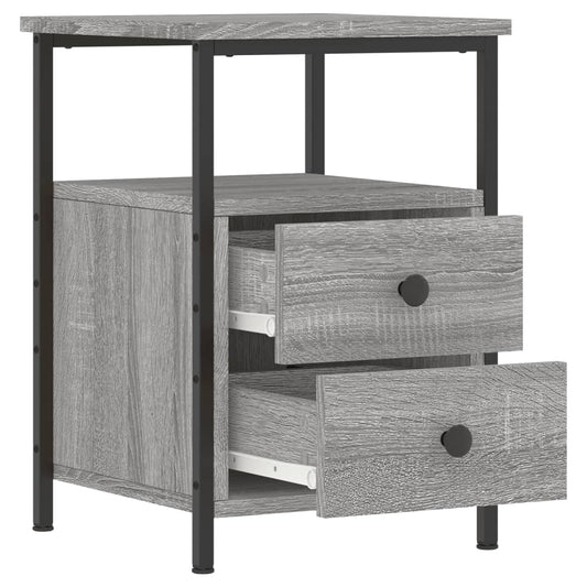 Nattbord sonoma eik 34x35,5x50 cm konstruert tre