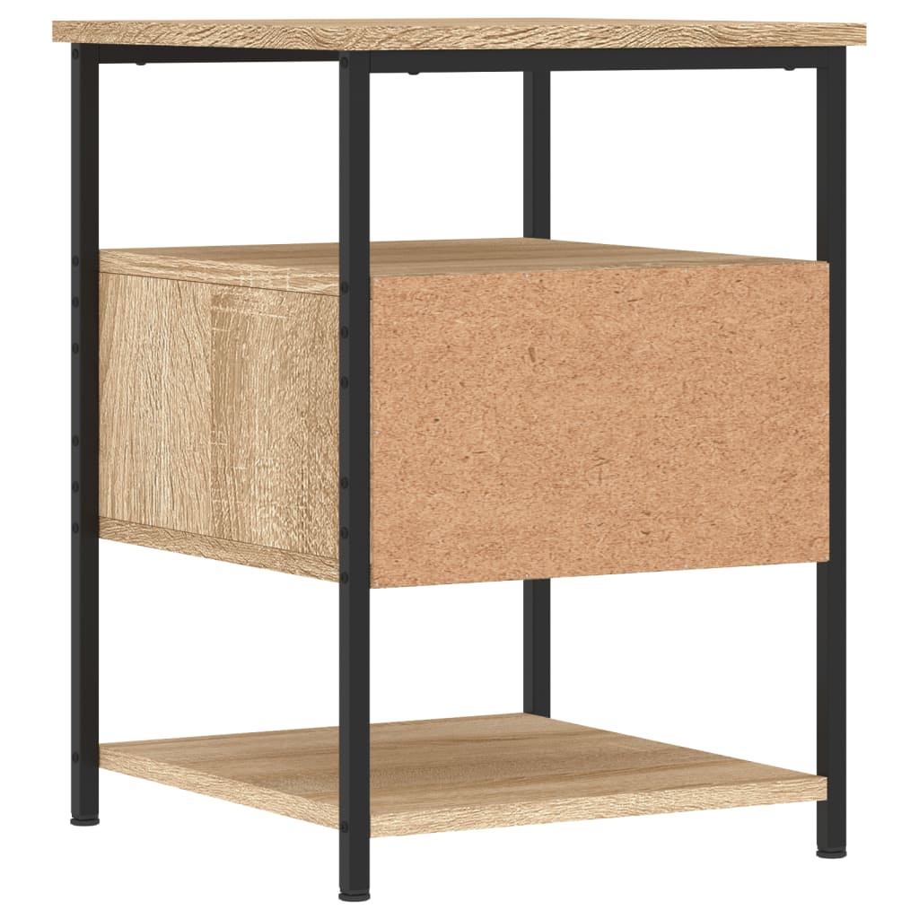 Nattbord sonoma eik 40x42x56 cm konstruert tre