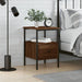 Nattbord brun eik 34x36x50 cm konstruert tre