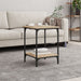 Salongbord sonoma eik 40x40x55 cm konstruert tre
