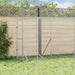 Utendørs hundekennel sølv 2x14x2 m galvanisert stål
