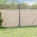 Utendørs hundekennel sølv 4x12x2 m galvanisert stål