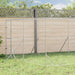 Utendørs hundekennel sølv 4x16x2 m galvanisert stål