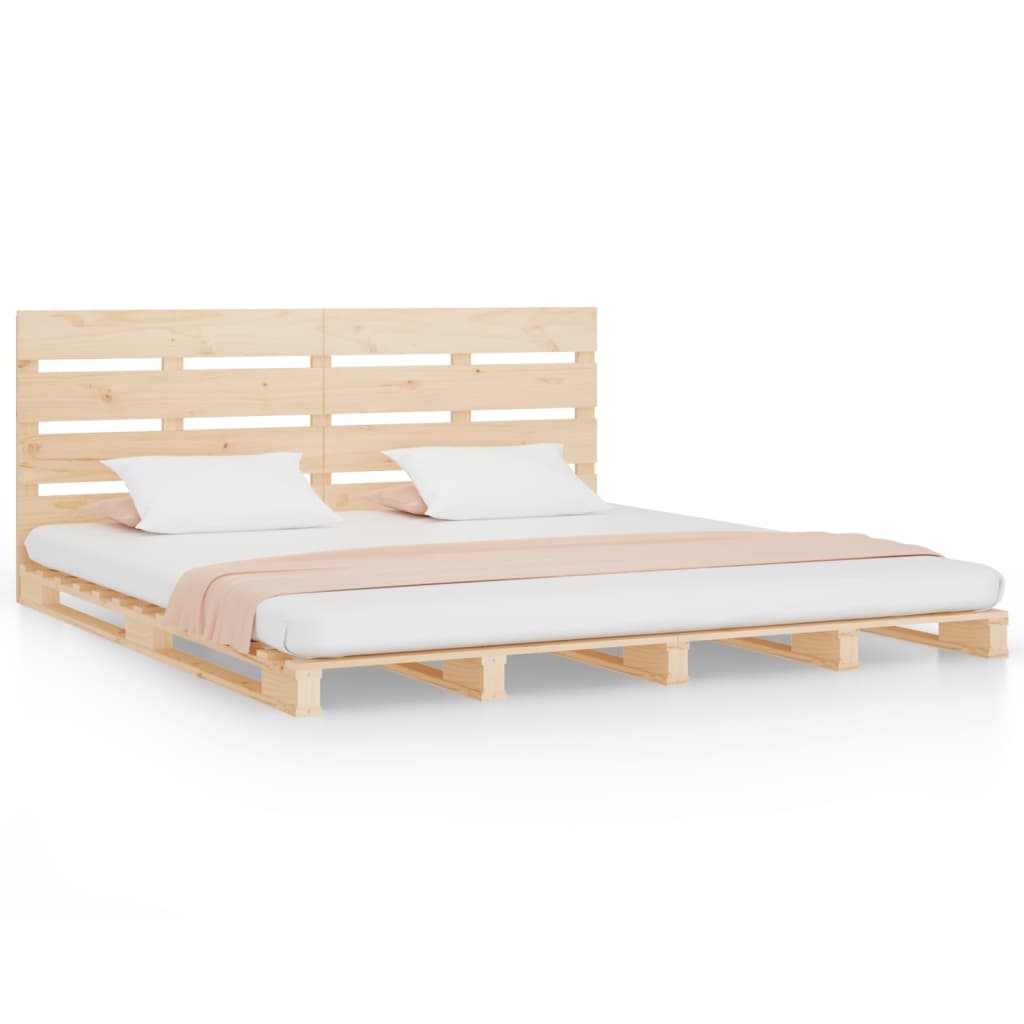 Sengeramme uten madrass 140x190 cm heltre furu