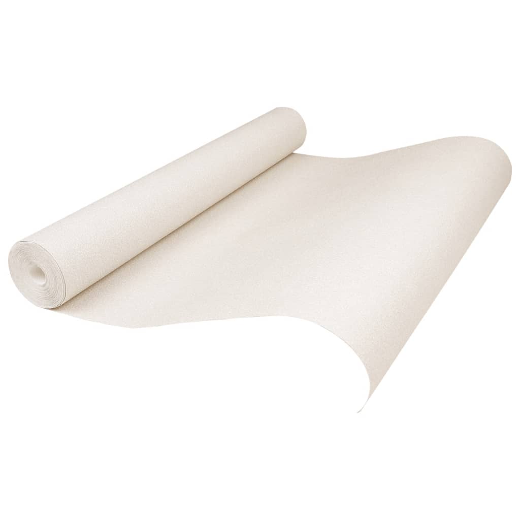 Veggtapet 3D trekorn kremhvit 10x0,53 m ikke-vevd