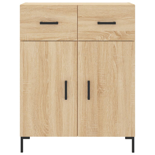 Skjenk sonoma eik 69,5x34x90 cm konstruert tre