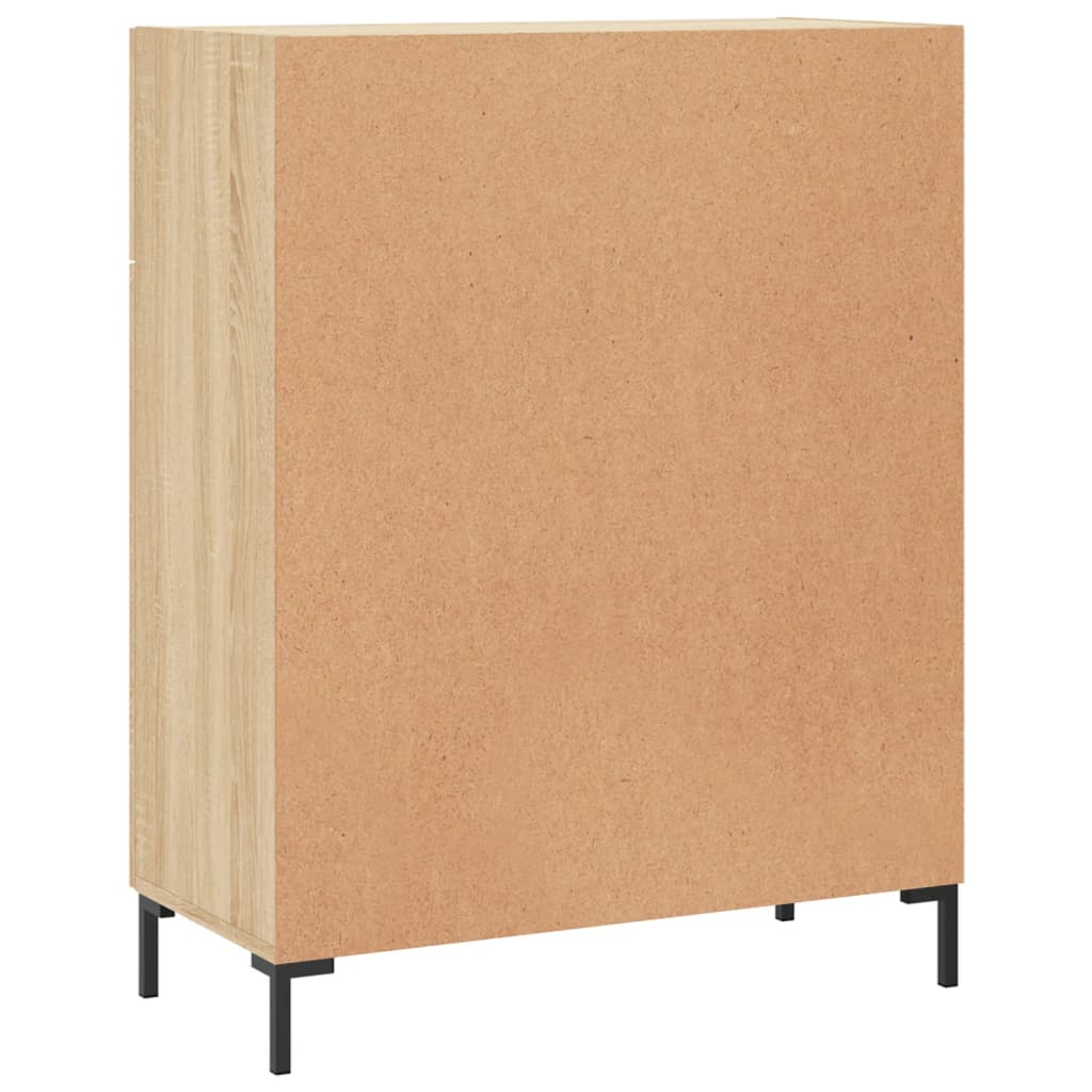 Skjenk sonoma eik 69,5x34x90 cm konstruert tre