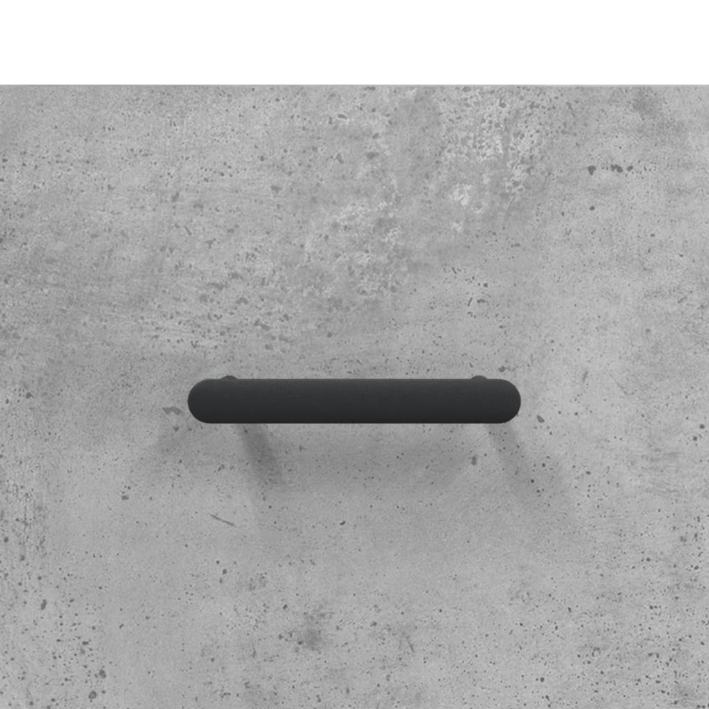 Skjenk betonggrå 69,5x34x90 cm konstruert tre