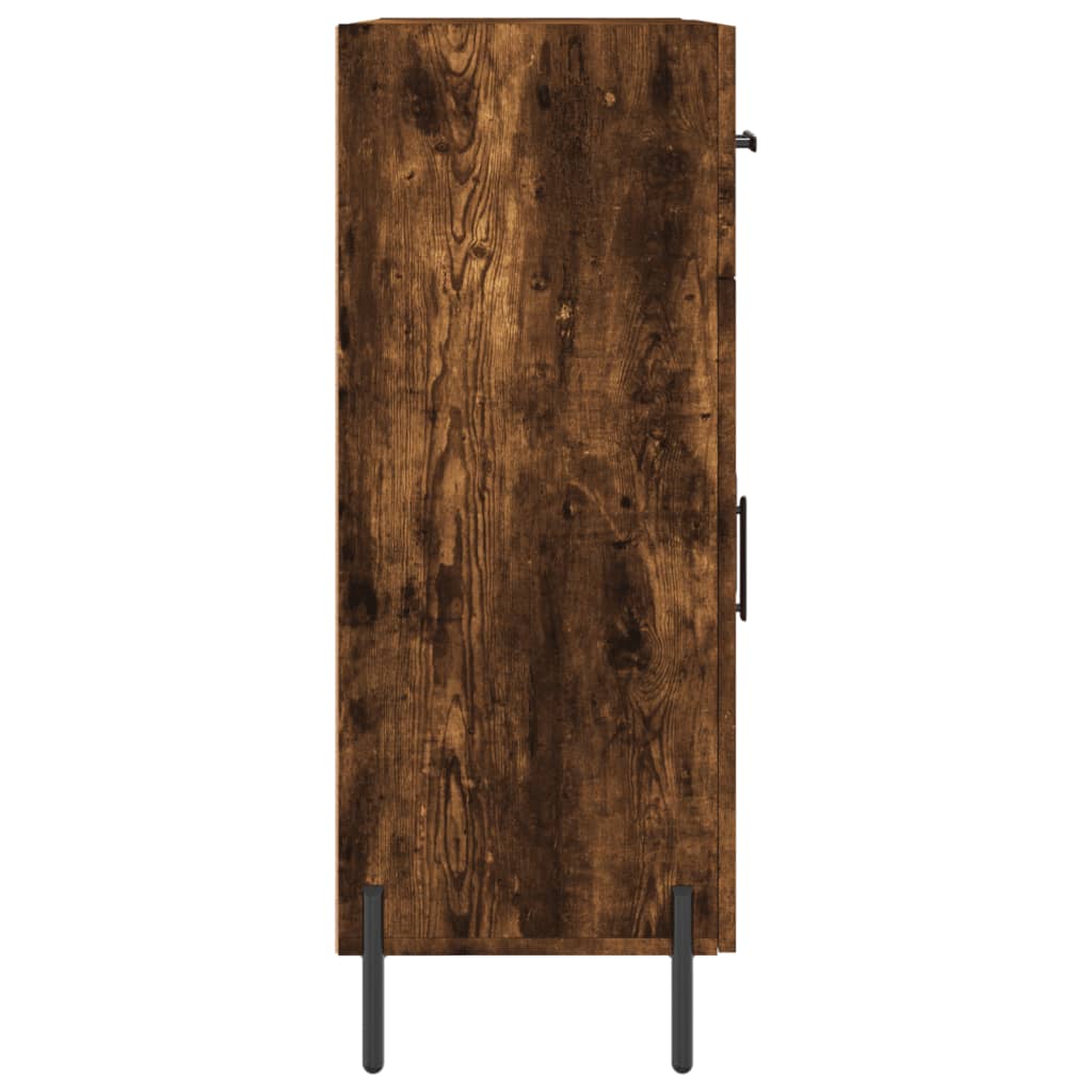 Skjenk røkt eik 69,5x34x90 cm konstruert tre
