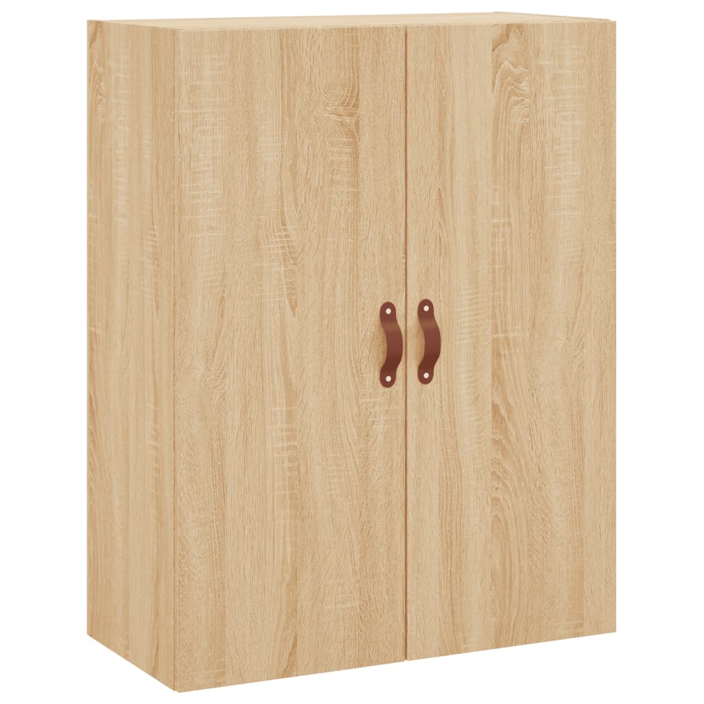 Veggskap sonoma eik 69,5x34x90 cm