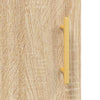 Veggskap sonoma eik 69,5x34x90 cm