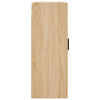 Veggskap sonoma eik 69,5x34x90 cm