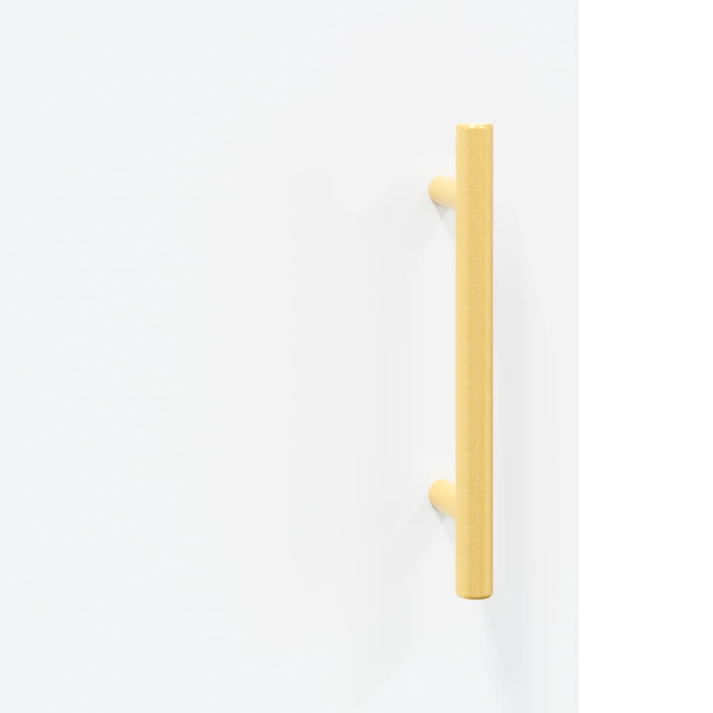 Skrivebord hvit 140x50x75 cm konstruert tre vidaXL