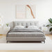 Veggmonterte nattbord 2 stk hvit 35x35x20 cm