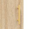 Veggskap sonoma eik 60x31x70 cm konstruert tre