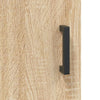 Veggskap sonoma eik 60x31x70 cm konstruert tre