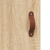 Veggskap sonoma eik 60x31x60 cm konstruert tre