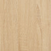 Veggskap sonoma eik 60x31x60 cm konstruert tre