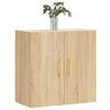 Veggskap sonoma eik 60x31x60 cm konstruert tre