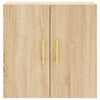 Veggskap sonoma eik 60x31x60 cm konstruert tre