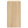 Veggskap sonoma eik 60x31x60 cm konstruert tre