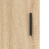 Veggskap sonoma eik 60x31x60 cm konstruert tre