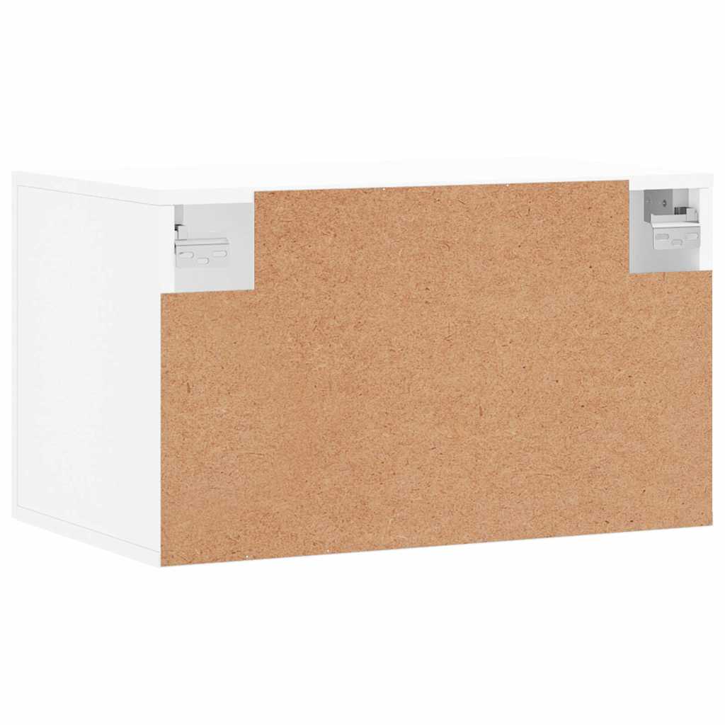Veggskap hvit 60x36,5x35 cm konstruert tre