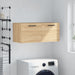 Veggskap sonoma eik 80x36,5x35 cm konstruert tre